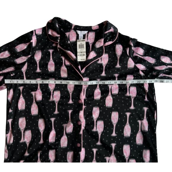 Charter Club Woman Pink Champagne 2-Piece Pajama Set, 1X - Picture 11 of 12